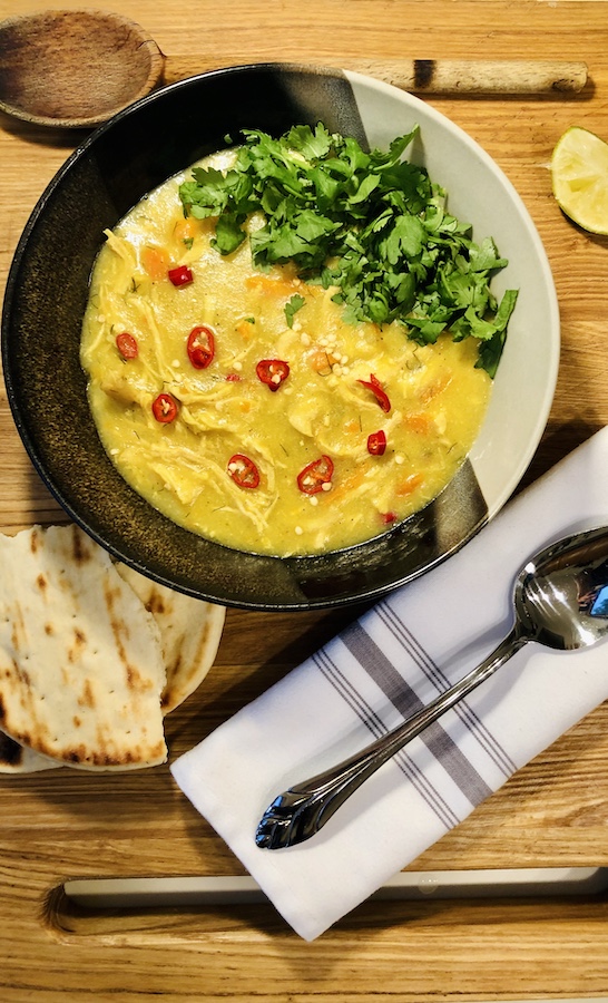 Chicken Curry All-Weather Soup - La Faguette