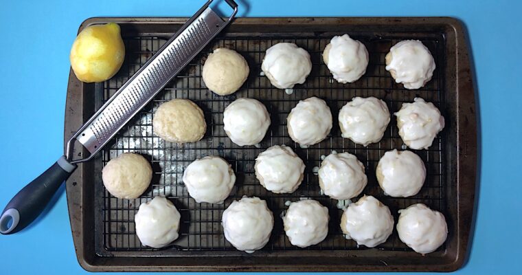 Lemon Ricotta Cloud Cookies