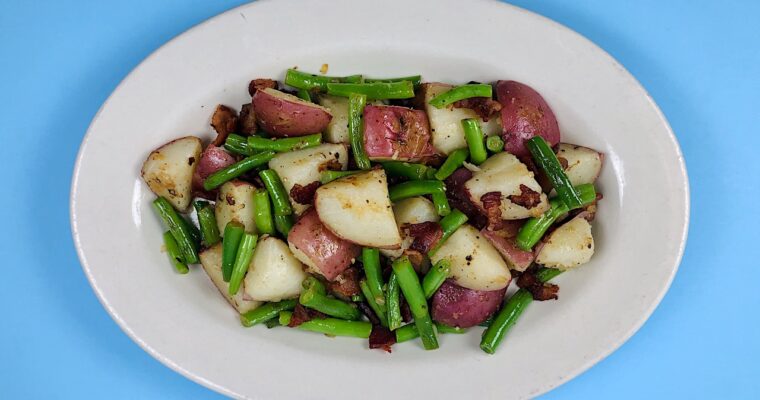 Green Beans, Potatoes, and Bacon