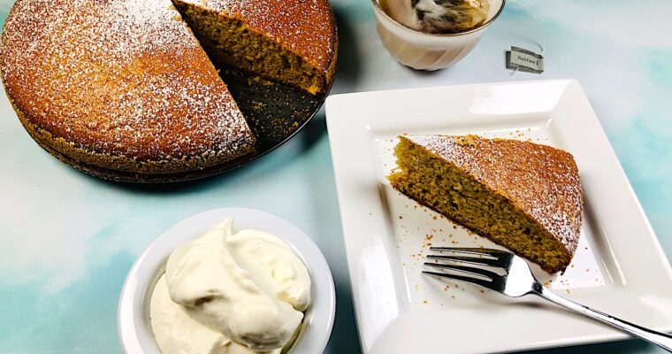 Tea with Milk & Honey Cake