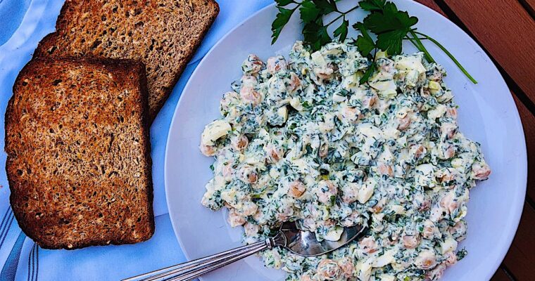 Herby Chickpea Salad Sammies