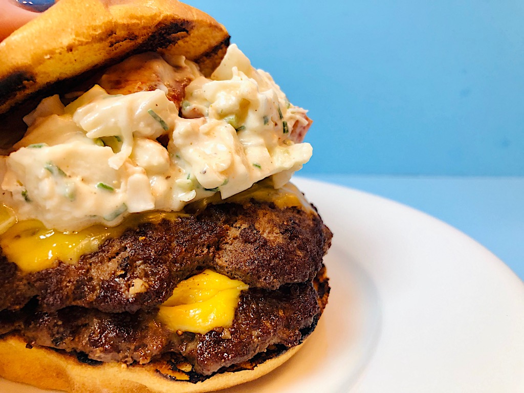 The Beef n’ Reef: A Surf n’ Turf Burger